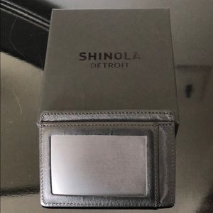 shinola luggage tag